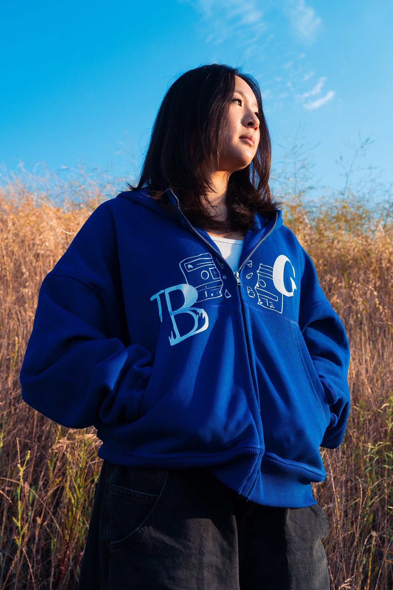 BROKEN GOODS ZIP-UP