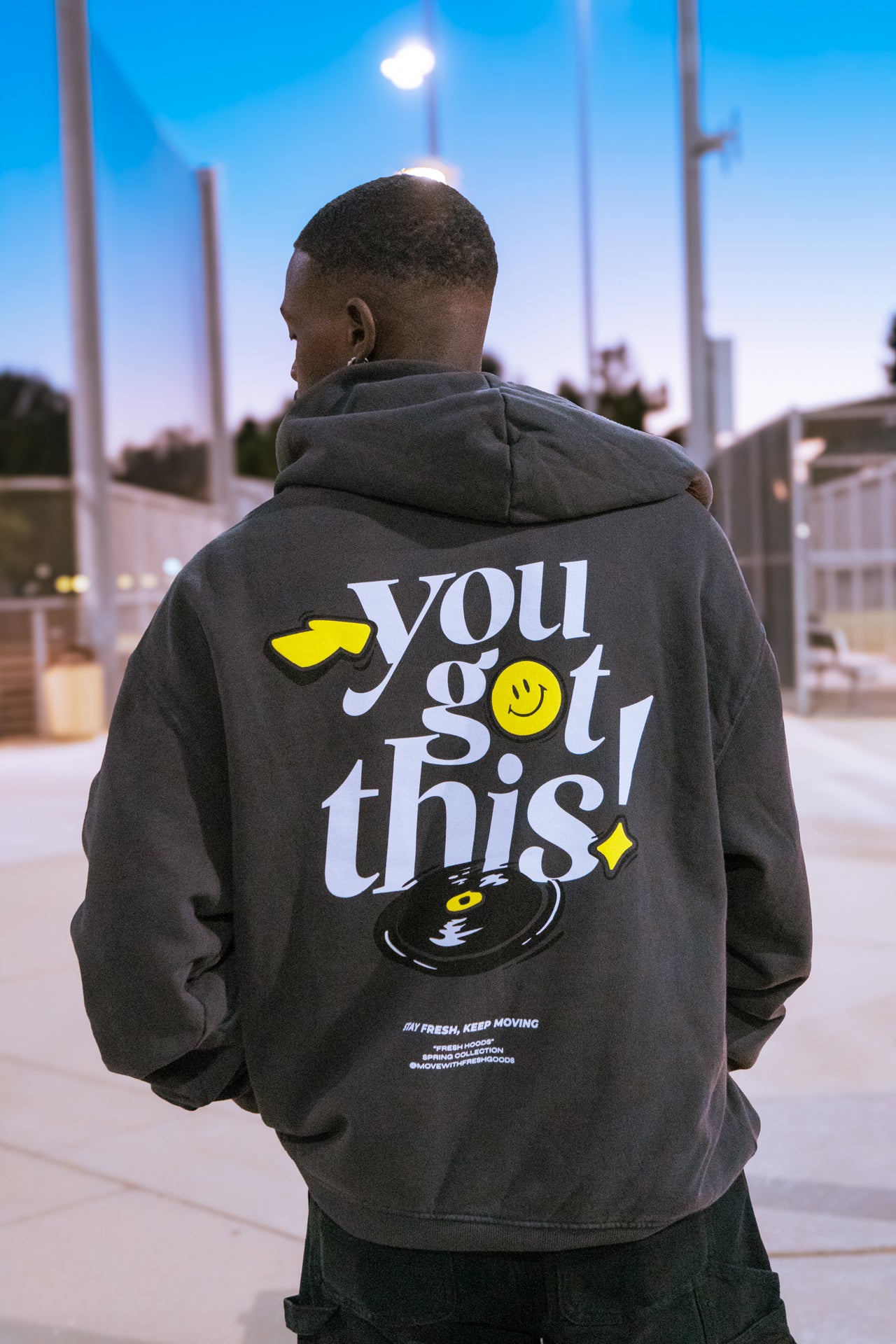 SHADOW DOUBLE-ZIP HOOD