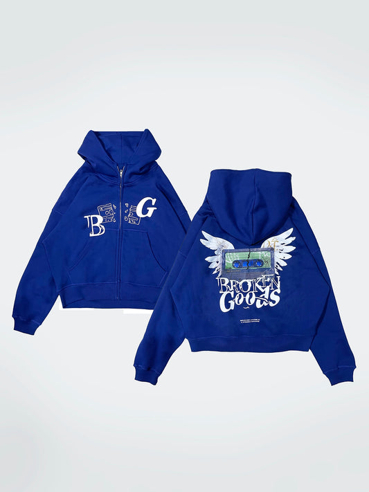 BROKEN GOODS ZIP-UP