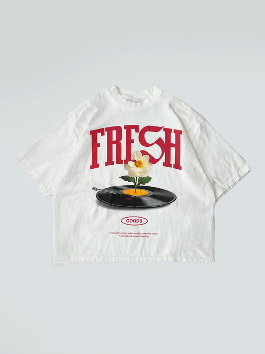 FRESH GOODS WHITE TEE